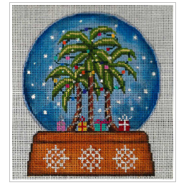 Palm Tree Snow Globe