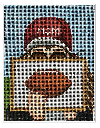 Sports Portrait: Football Mom