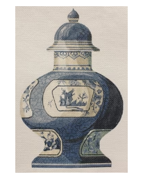 Single Ginger Jar - Hourglass