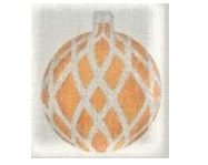 Ornament - Gold with Silver Cage