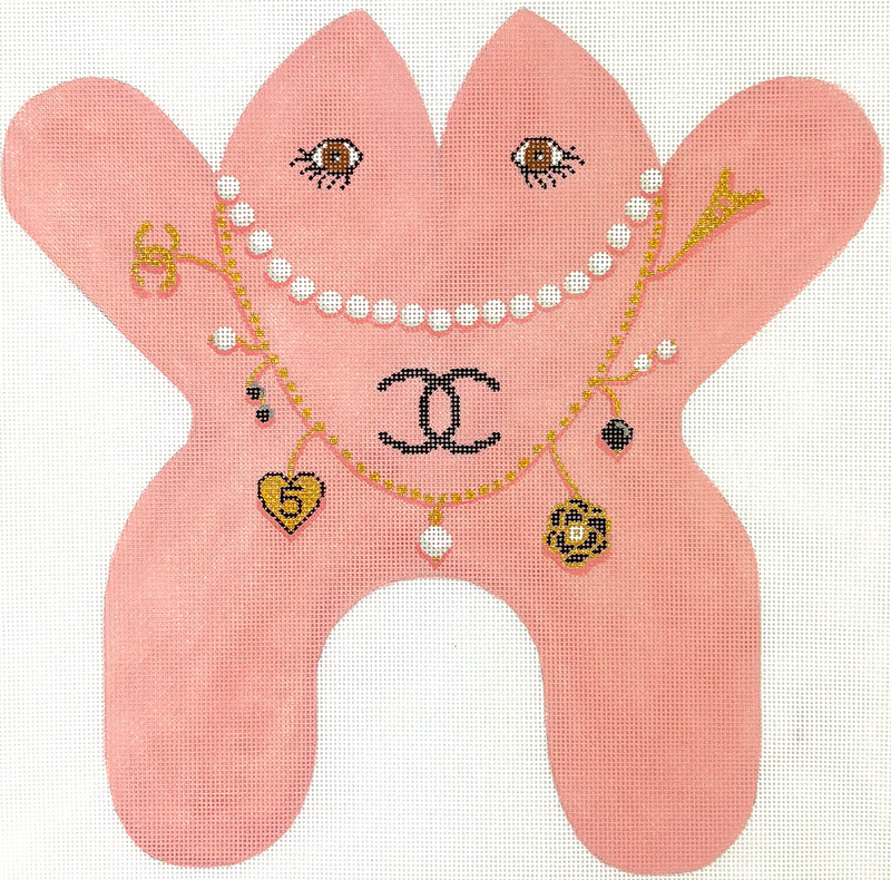 Frog - Chanel with Pearls and Charm Necklace