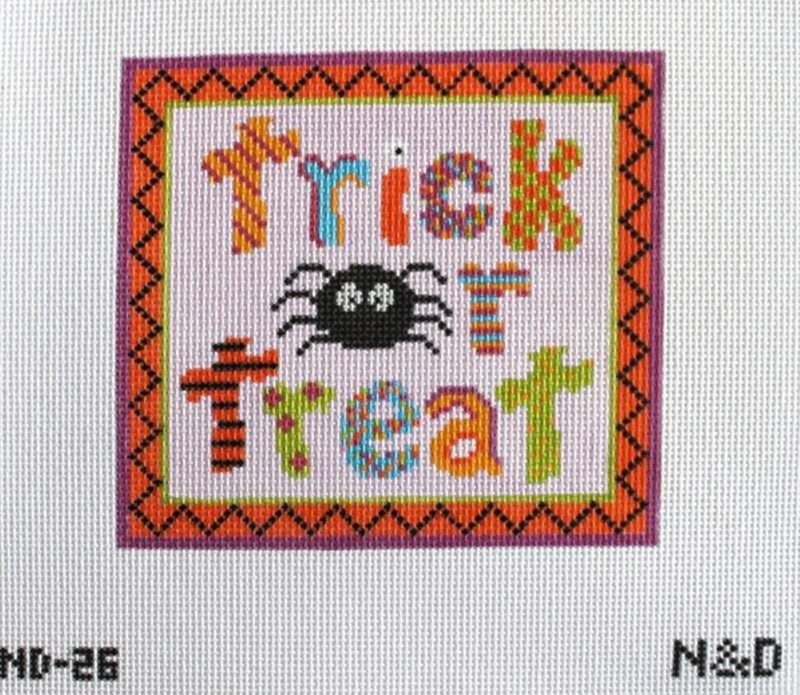 Colorful Trick or Treat Sign