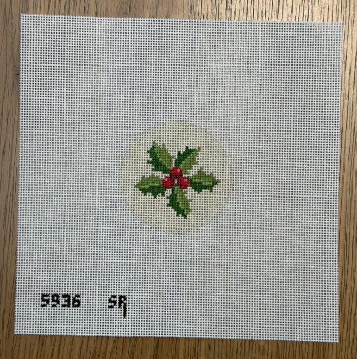 Holly Sprig Round