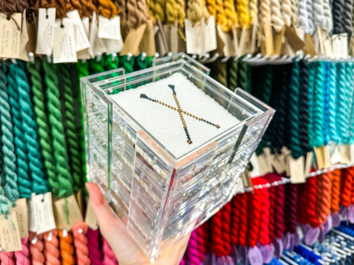 Self-Finishing 4" Square Acrylic Coaster Set