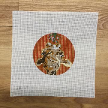 Georgia the Giraffe - Round (18 Mesh)