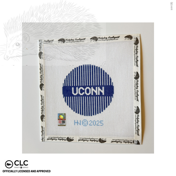 4" Round · University of Connecticut