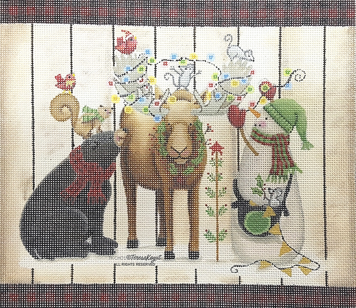 Christmas: Hanging the Garland