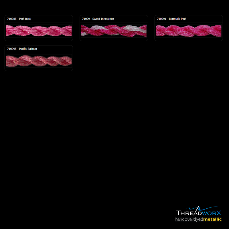 Overdyed Metallics Kreinik #8 Braid (710s) by Threadworx