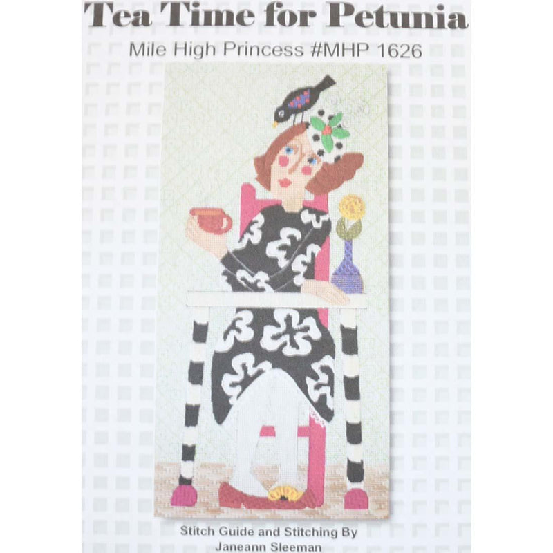 Tea Time for Petunia Stitch Guide