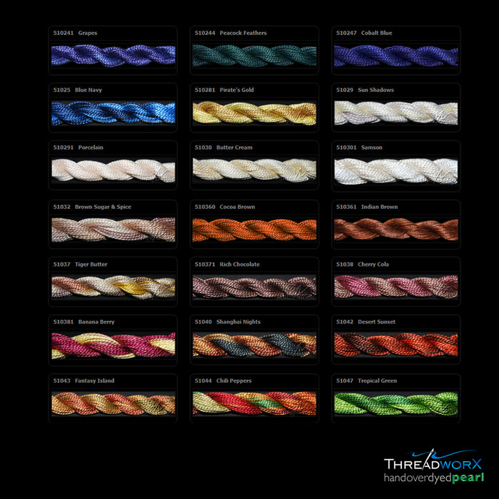 Hand-Overdyed Pearl 5 (511s)