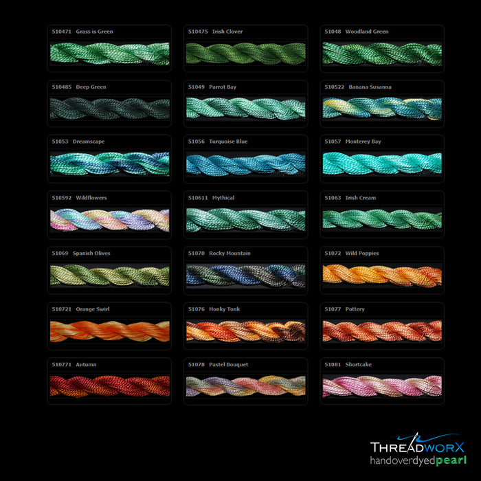 Hand-Overdyed Pearl 5 (511s)