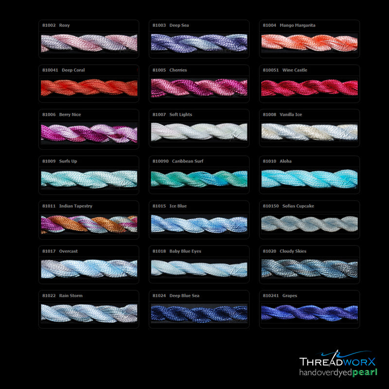 Hand-Overdyed Pearl 8