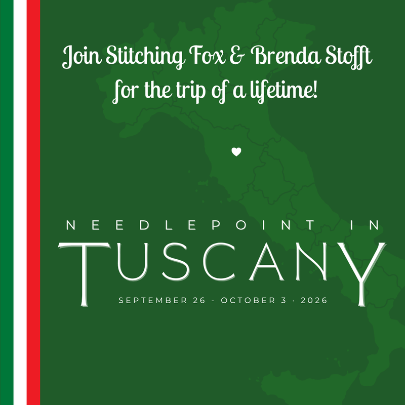 Needlepoint in Tuscany · Sept 26 - Oct 3, 2026