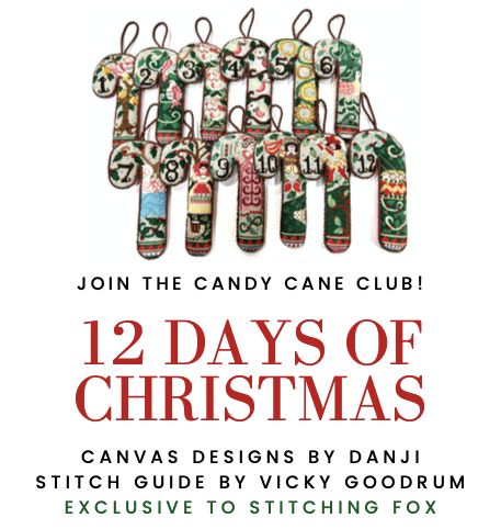 CANDY CANES ∙ A 12-Month Subscription Stitch Club ·