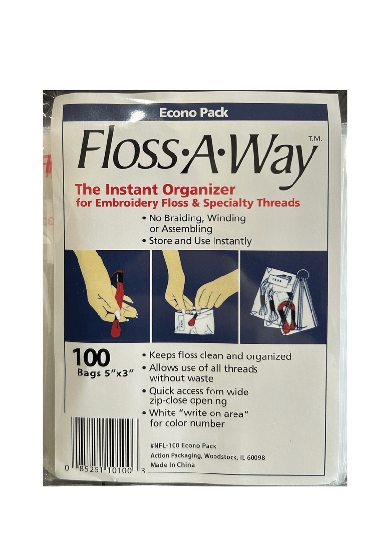 Floss-A-Way Organizers - Pack of 100
