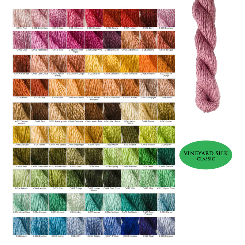 Vineyard Silk Classic  ∙  C001 - C090