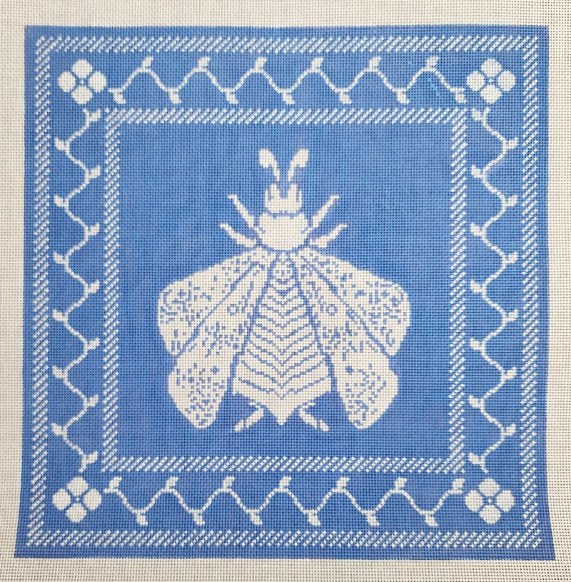 N's Bee Square Wedgewood & Wt