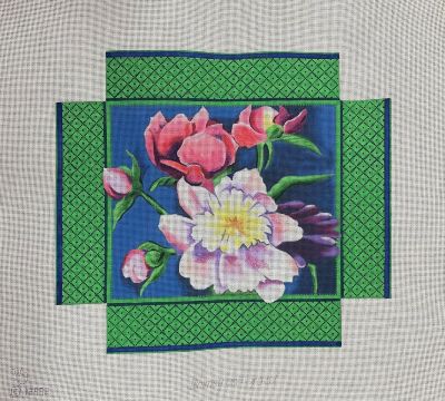 Purple Peonies by Lark