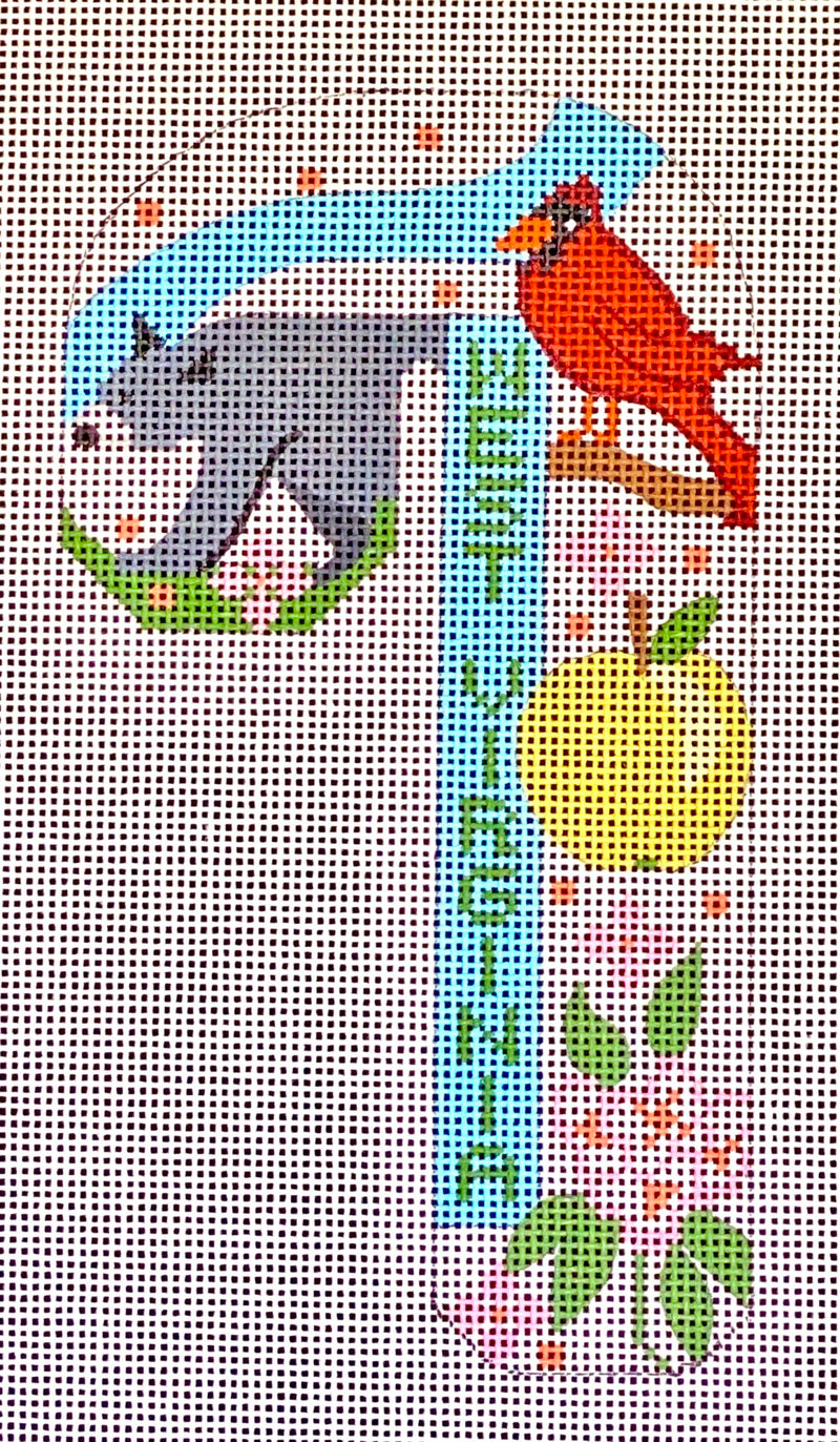 Travel Candy Cane - West Virginia