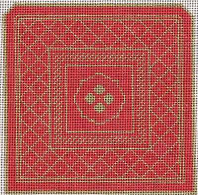 3 pc N's Bee Bag - red and gold