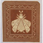 N's Bee Tote - Terra Cotta & Wheat (4 pieces)