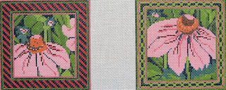 Pink Echinacea Coasters