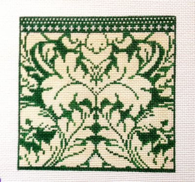 Royal Damask Green Eyeglass Case - 13 ct.