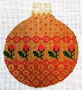 Roses for Mary Reflection Bauble