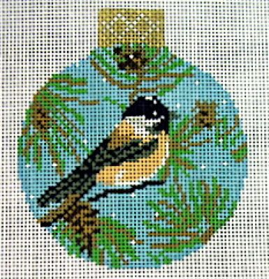 Chickadee Reflection Bauble