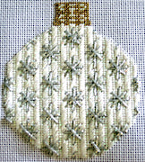 Snow Flake Reflection Bauble