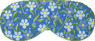 Forget-Me-Not Sleep Mask - Navy