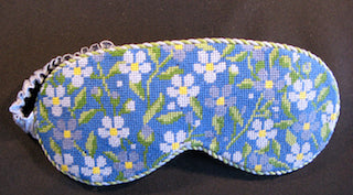 Forget-Me-Not Sleep Mask - Navy