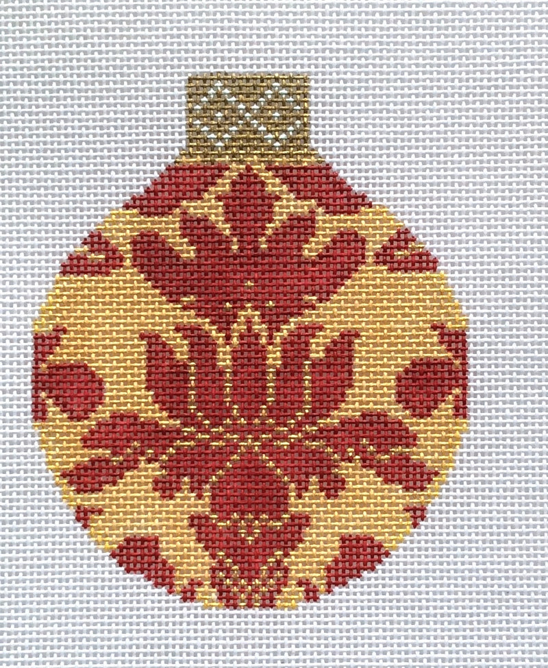 Royal Damask Reflection Bauble