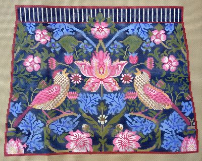 Large Strawberry Thief Tote - 4 pieces