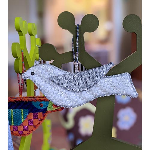 Dove & Flowered Egg w/ Ruth Schmuff SG