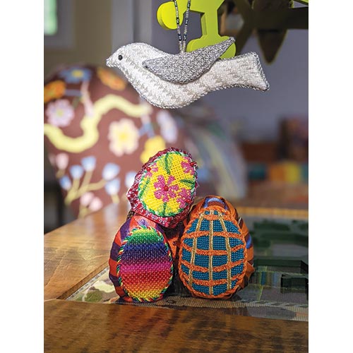 Dove & Flowered Egg w/ Ruth Schmuff SG