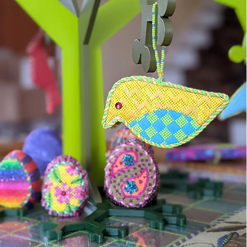 Tweetie Bird & Plaid Egg w/ Ruth Schmuff SG