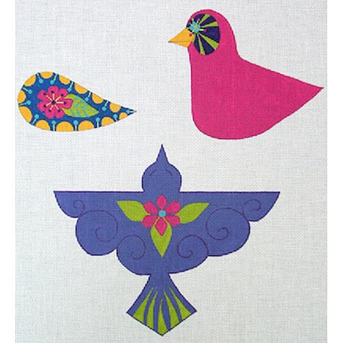 2 Birds #3: Fancy Bird and Dove (18m)