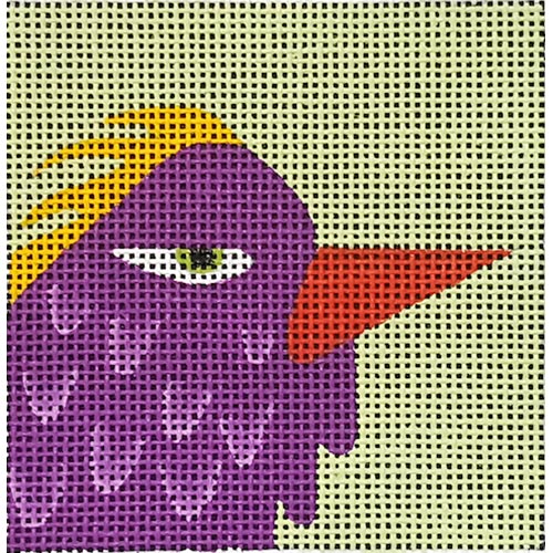 3in Square Insert · Purple Chicken