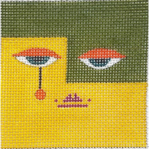 3in Square Insert · Teal Eyes