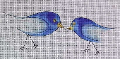 Twin Bluebirds