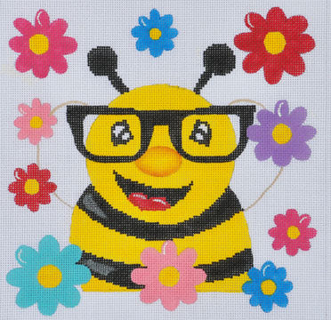 Bee with Glasses