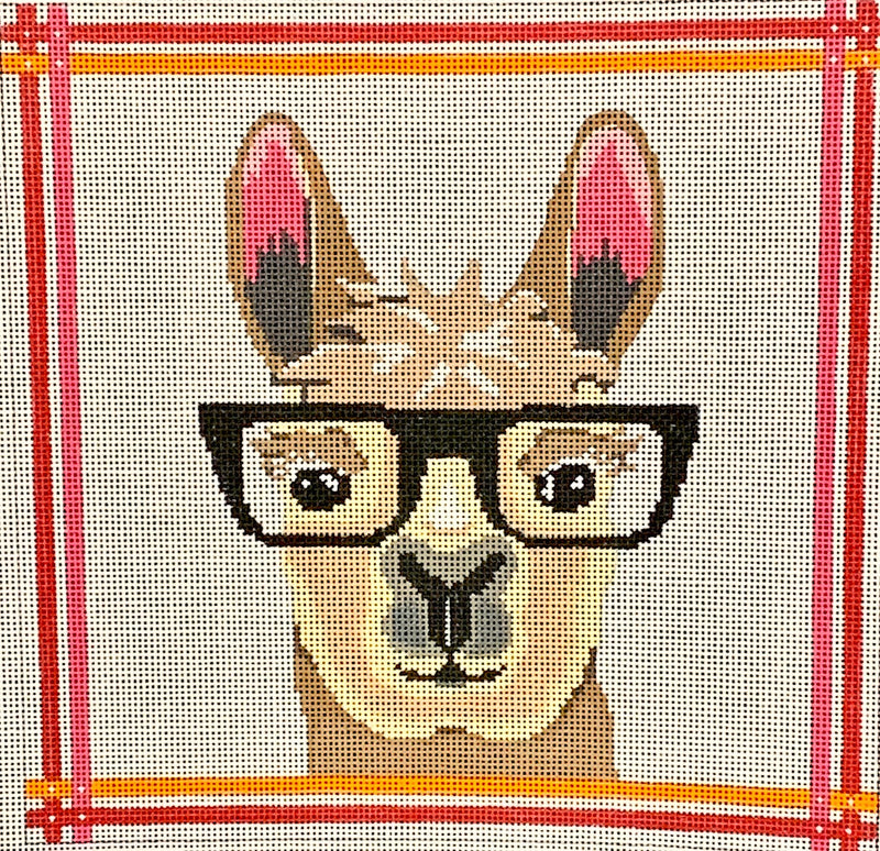 Llama with Glasses