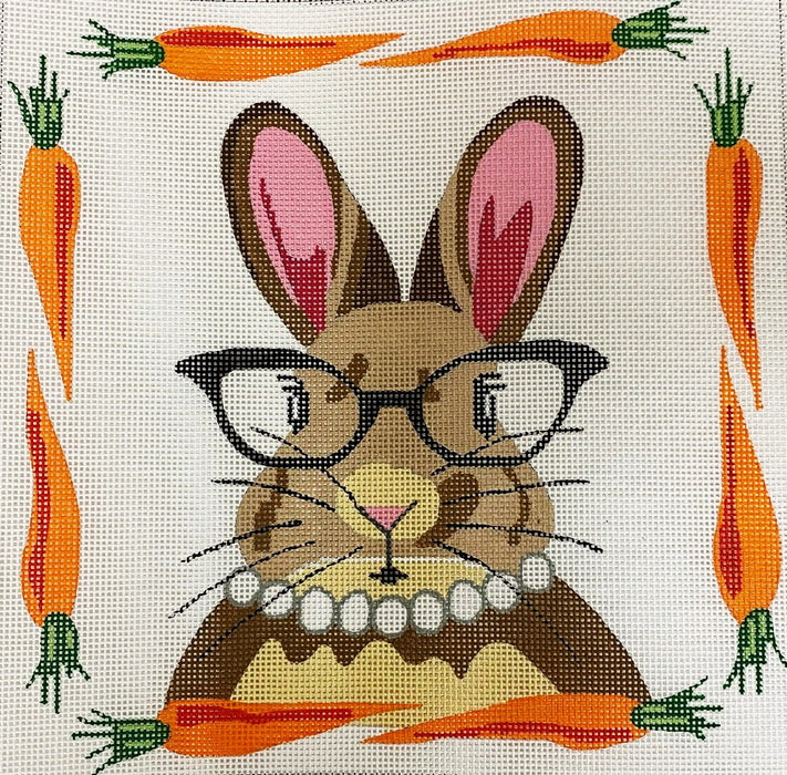 Ms Rabbit with Glasses