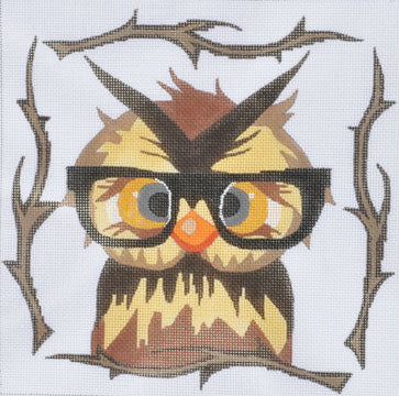 Owl with Glasses