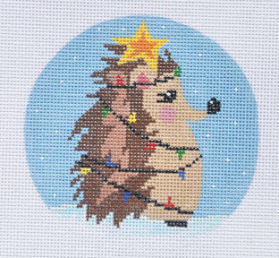 Christmas Tree Hedgehog Ornament