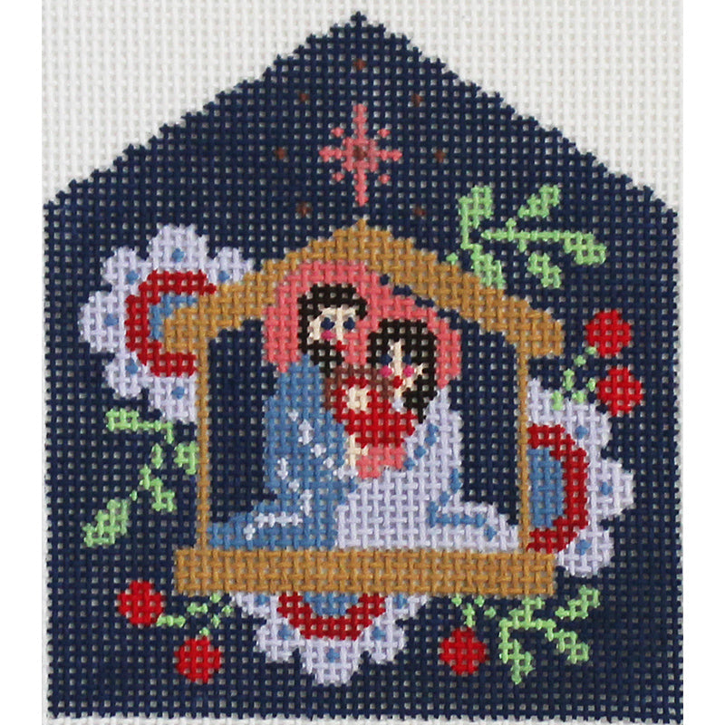 Abigail Cecile · Creche Ornament In Lavender
