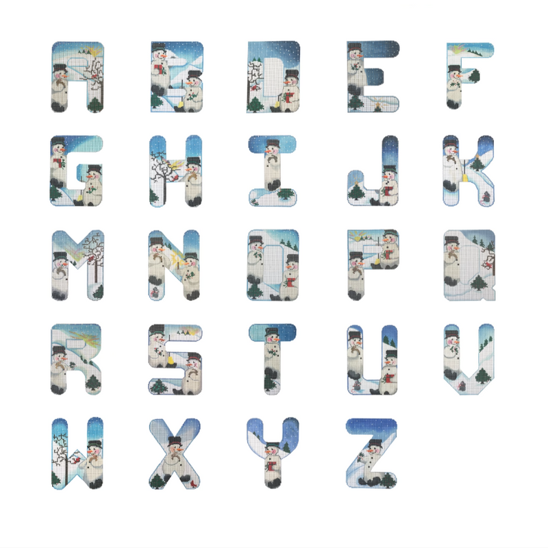 Snowman Alphabet