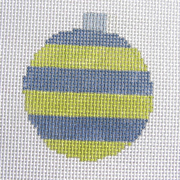 Wide Striped Bauble