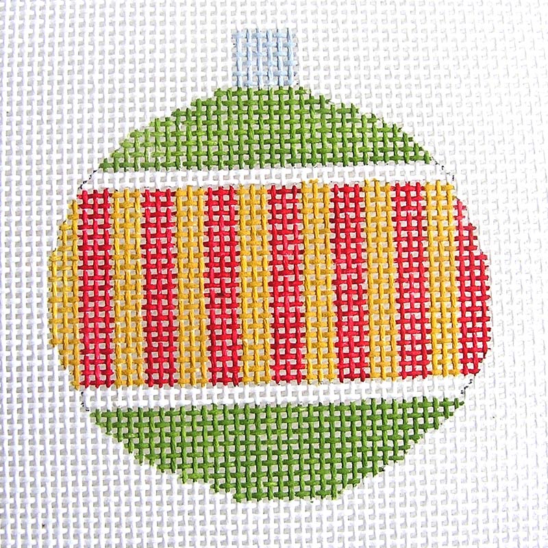 Vertical Striped Bauble